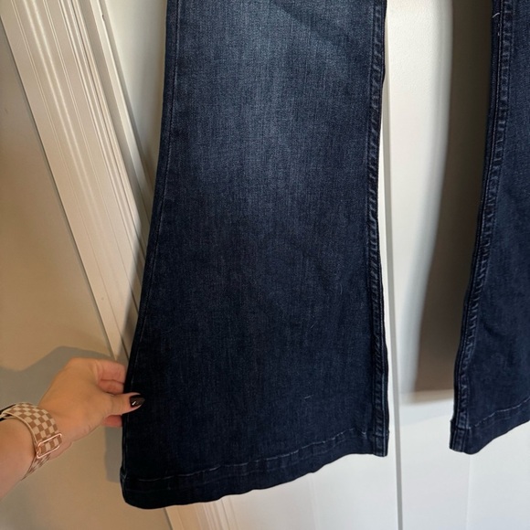 SHYANNE WOMEN'S MR. FLARE STARS & STRIPES FLARE JEANS size 30x34 new w/o tags - Picture 11 of 14